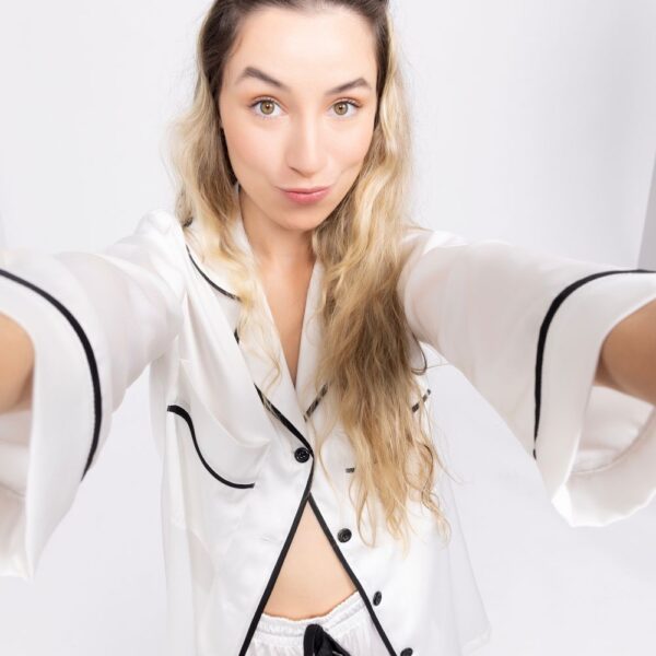 Blusa manga longa off