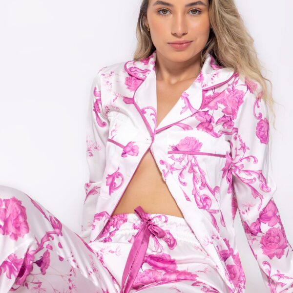 Blusa manga longa bloom