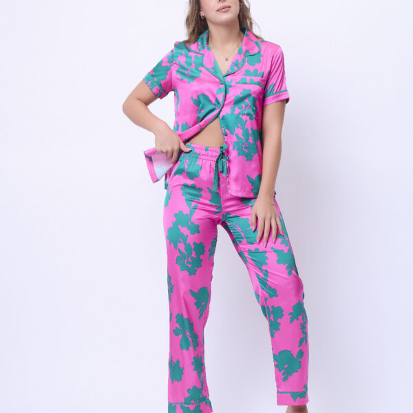 Blusa manga curta Garden