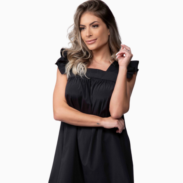 Vestido Chérie Preto
