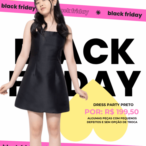 Dress party Preto- BF