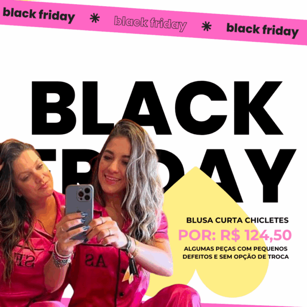 Blusa manga curta Chicletes- BF